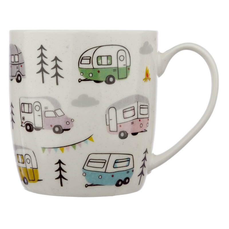 Porcelain Mug - Wildwood Caravan