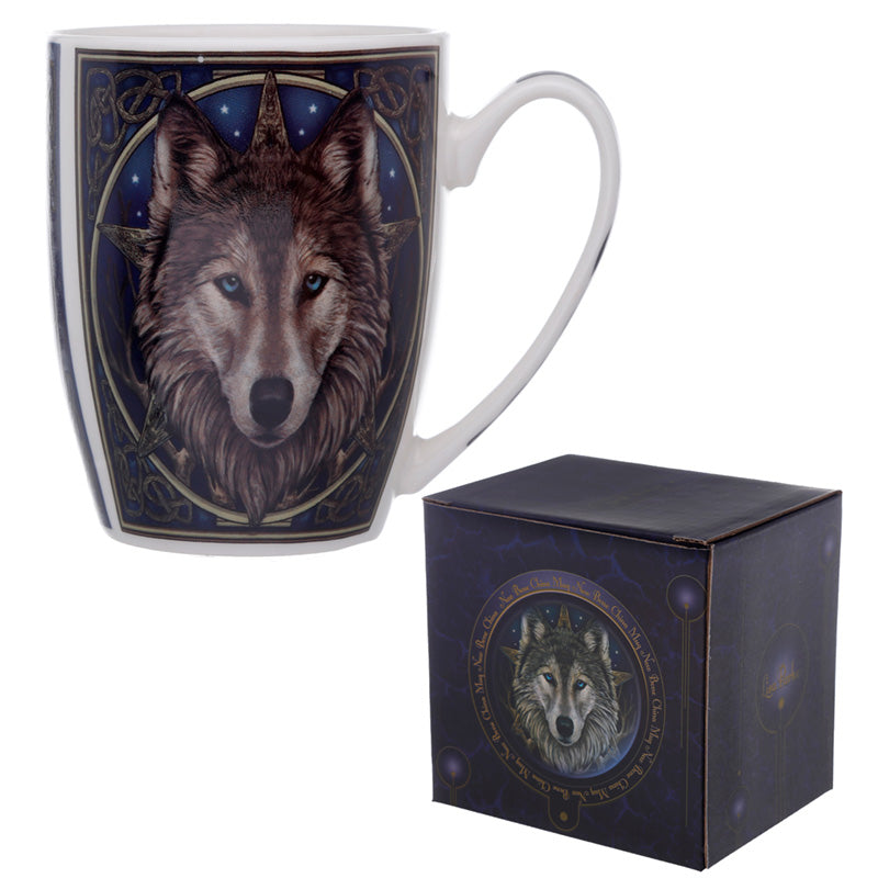 Porcelain Mug - Lisa Parker Wolf Head