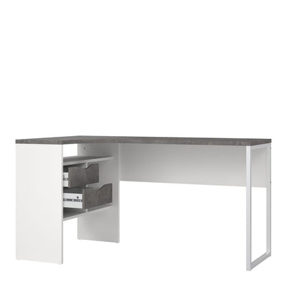 Function Plus Corner Desk 2 Drawers