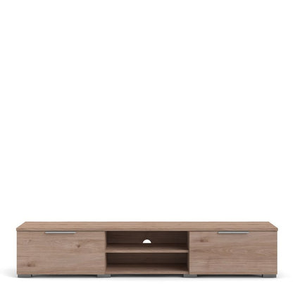 Match TV Unit 2 Drawers 2 Shelf