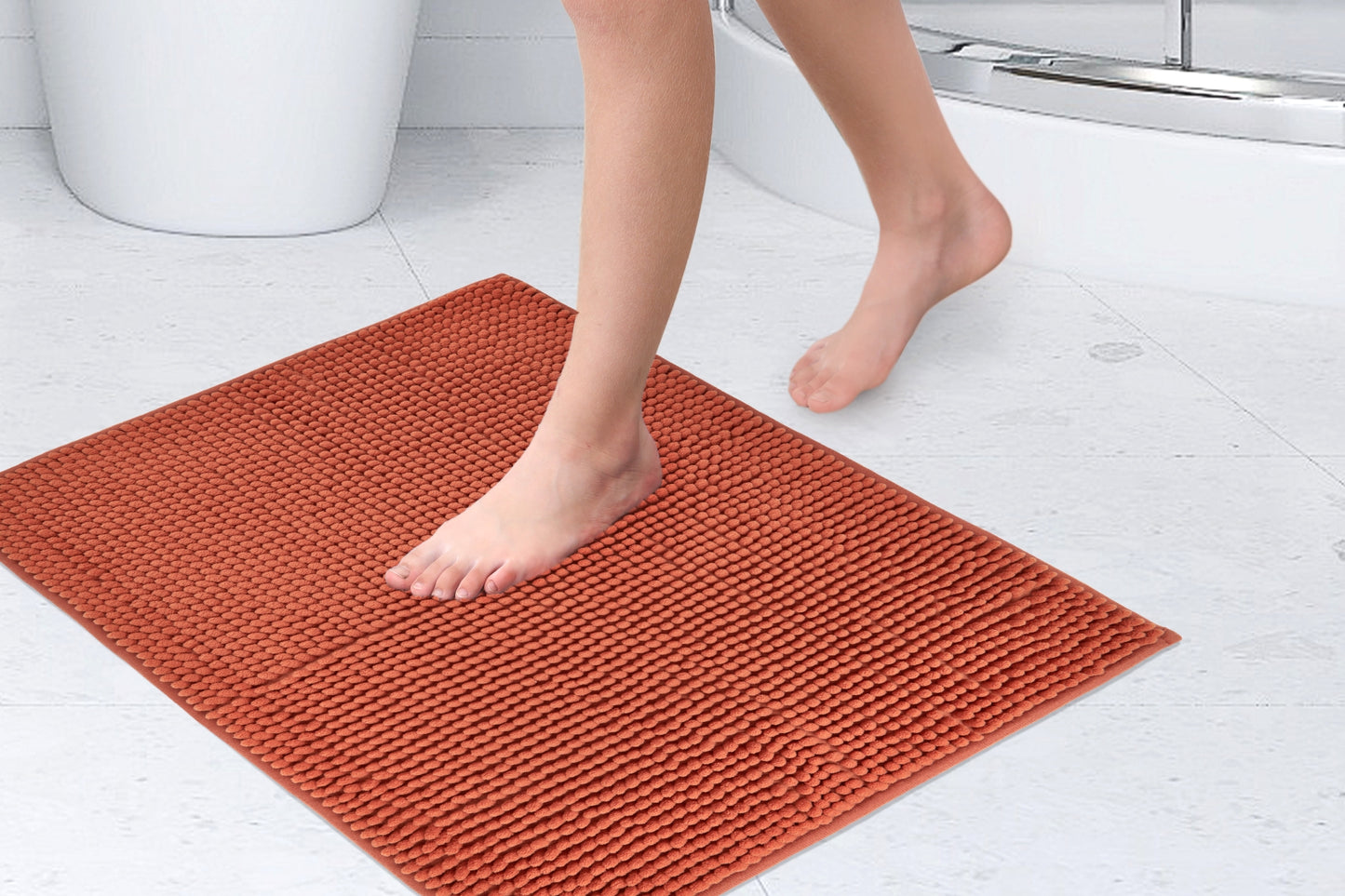 Noodle Soft Touch Non-Slip Shower Rug