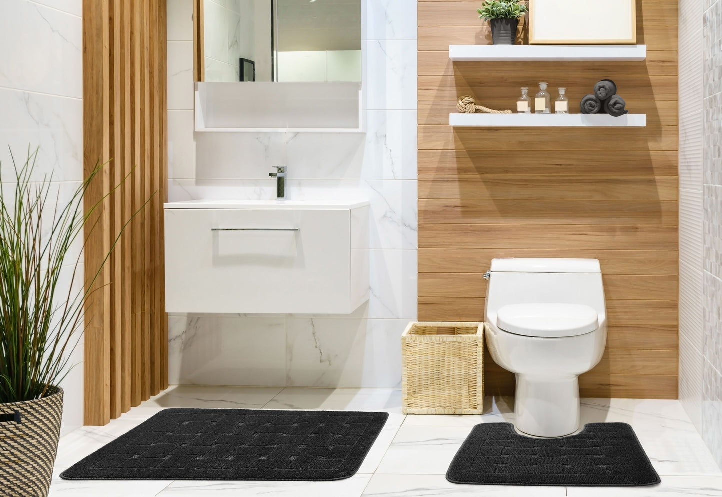 Orkney - Crosshatch 2 Pc Bath Set