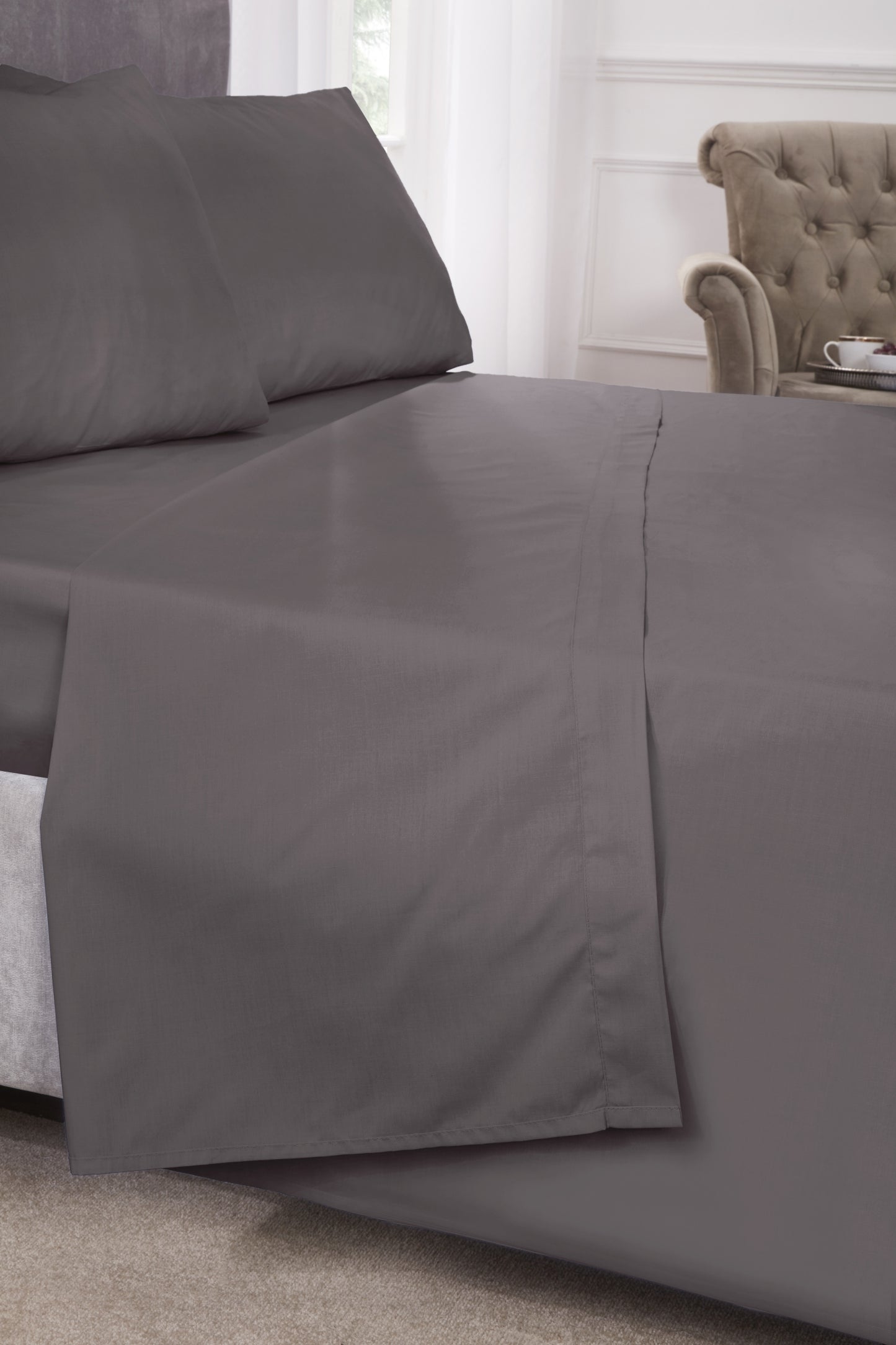 180 Thread Count Percale Flat Sheet