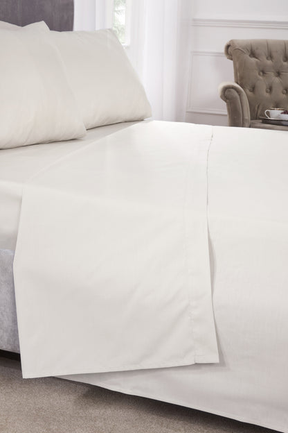 180 Thread Count Percale Fitted Sheet