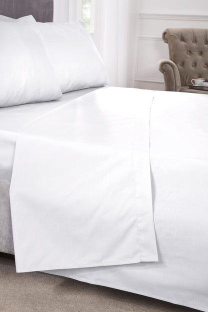 180 Thread Count Percale Flat Sheet