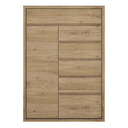 Shetland 1 Door 6 Drawer Cupboard