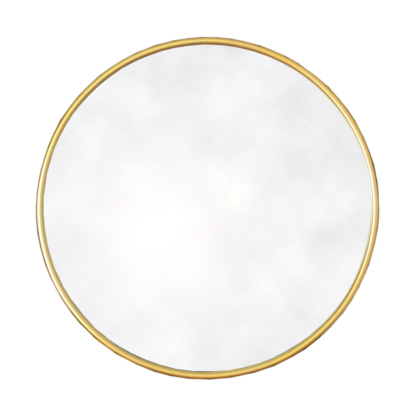 Round Gold Mirror