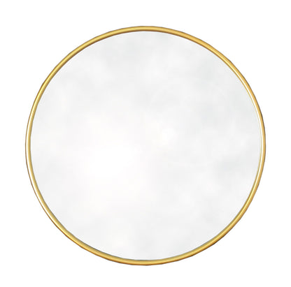 Round Gold Mirror