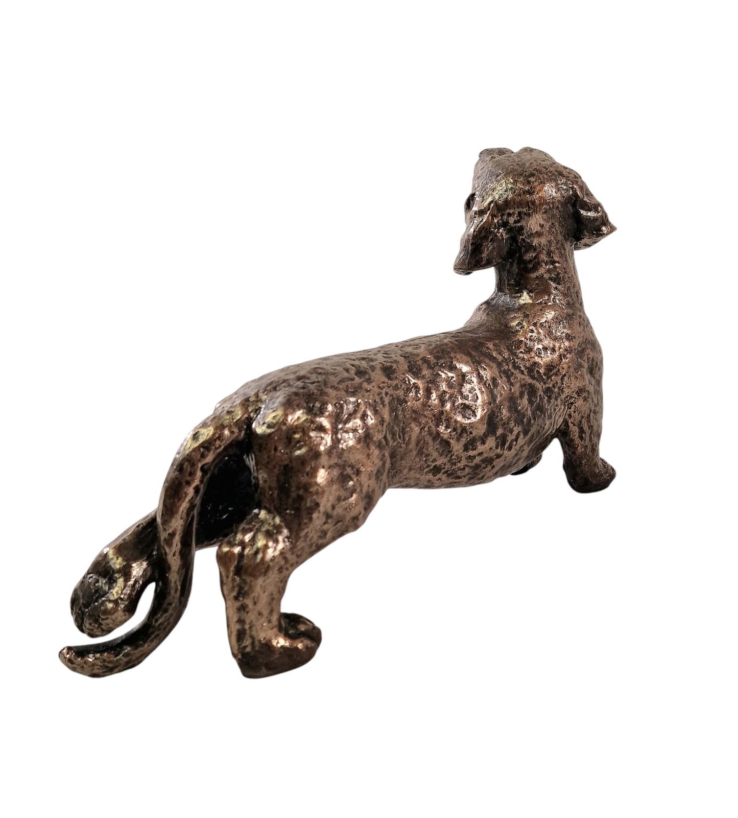 Bronze Effect Dachshund Ornament