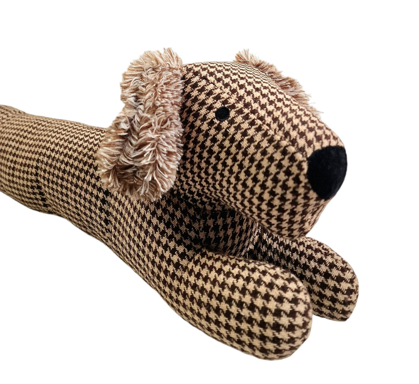 Sausage Dog Draft Excluder - Brown 85cm