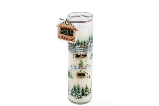 Christmas Market Citrus Tube Candle 20cm