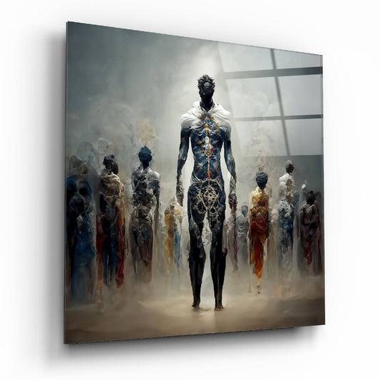 Genesis Glass Wall Art  || Designers Collection | Insigne Art Design