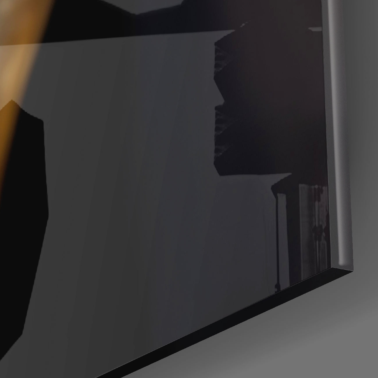 Bravery in The Eyes Glass Wall Art  || Designers Collection | Insigne Art Design