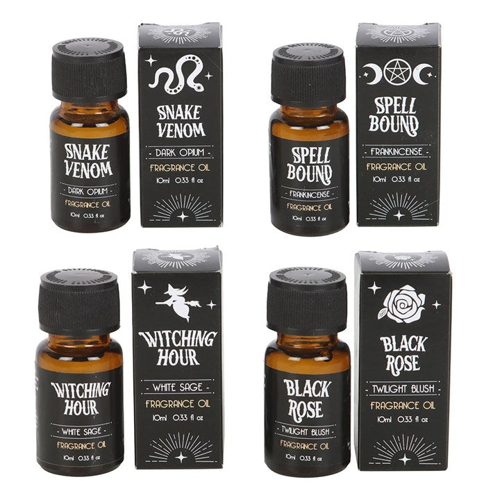 Set of 12 Midnight Rituals Fragrance Oils in Display
