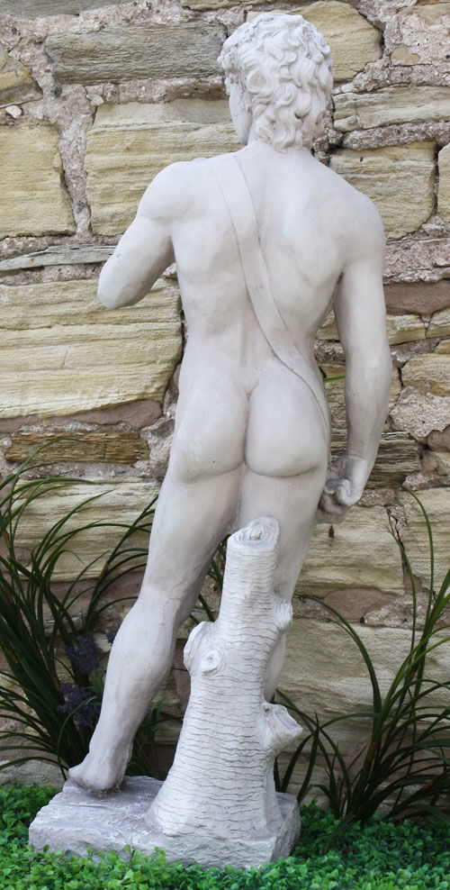 Stone Effect Male Figure David Large