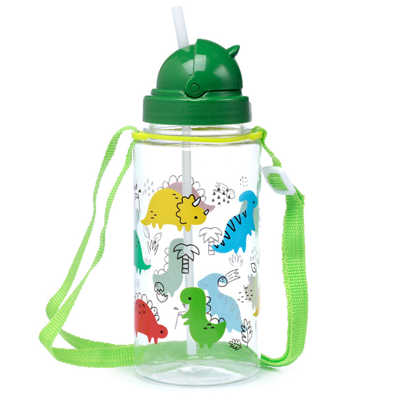 Children's Shatterproof Water Bottle 450ml - Dinosauria Jr