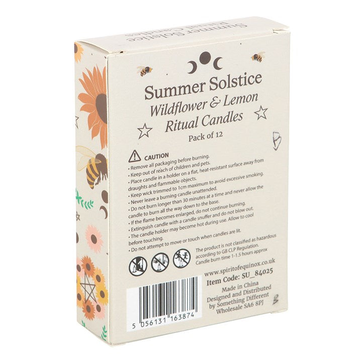 Wildflower & Lemon Summer Ritual Candles