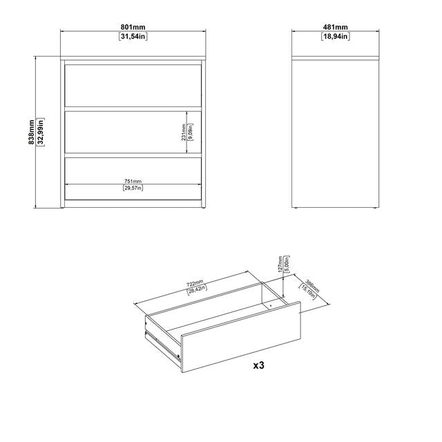Next Chest 3 drawers