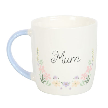 Mum Pastel Floral Mug