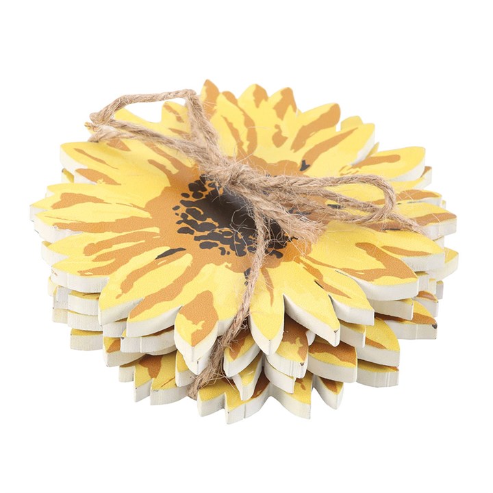 Sunflower Coaster Set