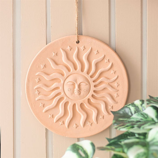 Terracotta Sun Plaque