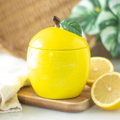 Lemon Shaped Candle Jar