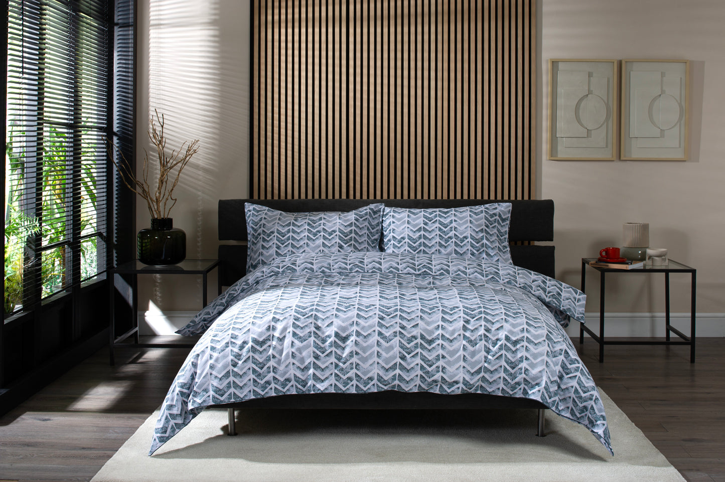 The Lyndon Company Chevron Duvet Set