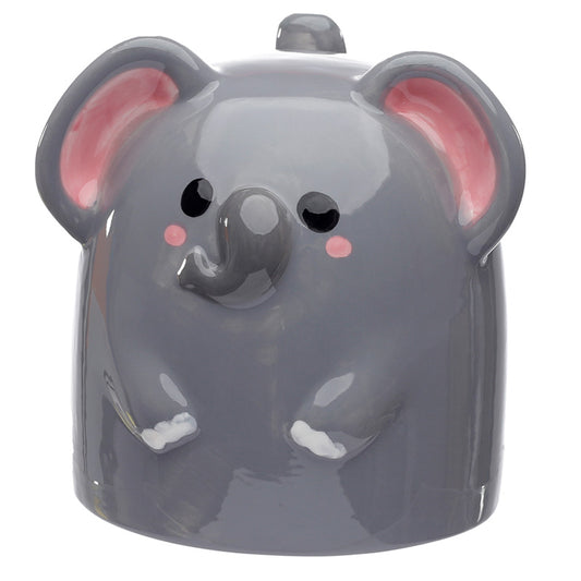 Novelty Upside Down Ceramic Mug - Adoramals Elephant