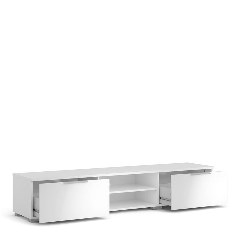 Match TV Unit 2 Drawers 2 Shelf