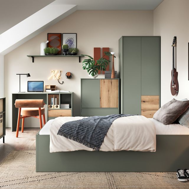 Darwin Wardrobe 2 Door 2 Drawer