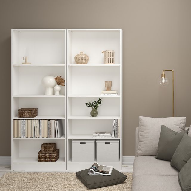 Basic Low Wide Bookcase