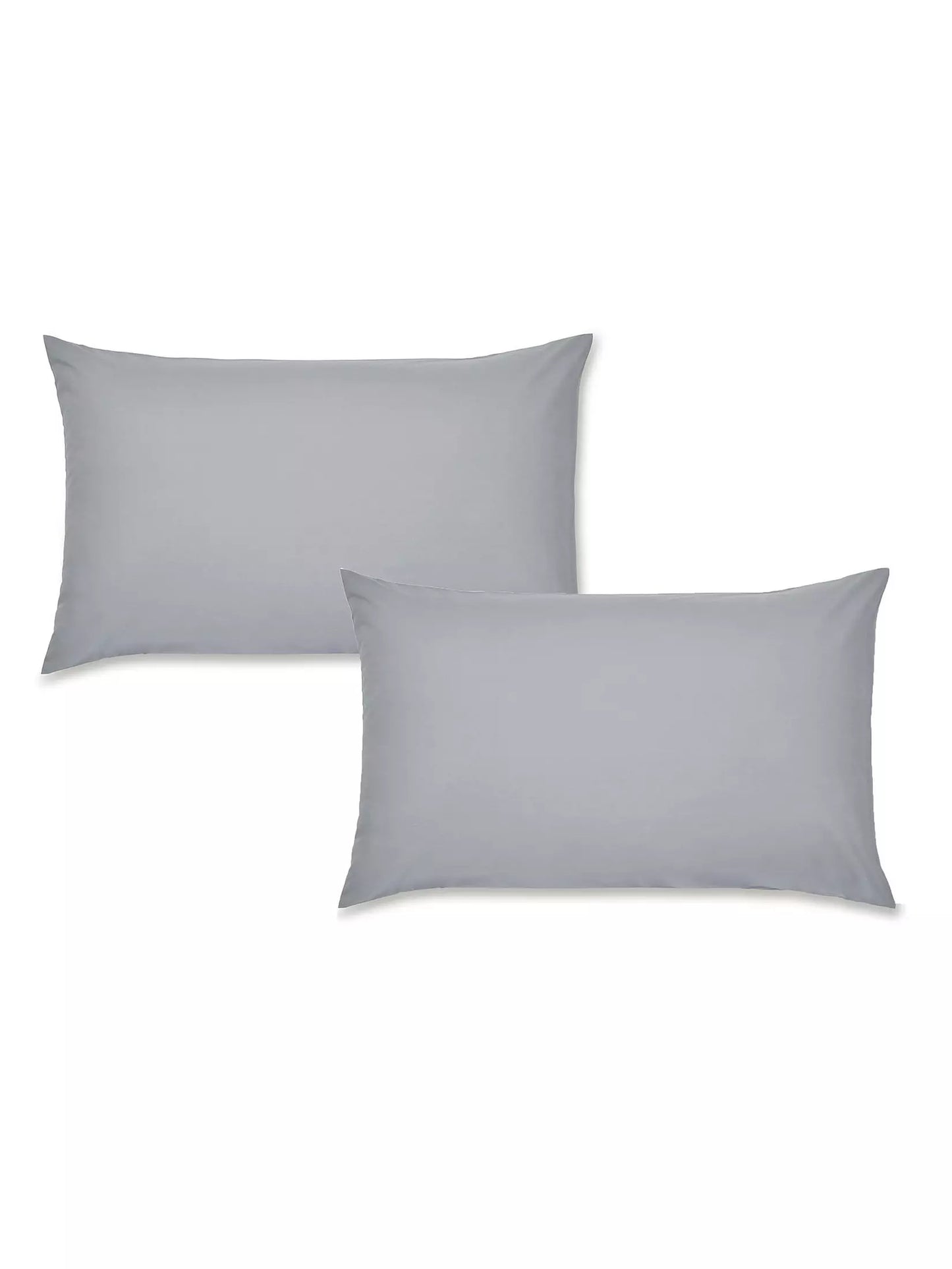 Catherine Lansfield Easy Iron Percale Standard Pillowcase Pair