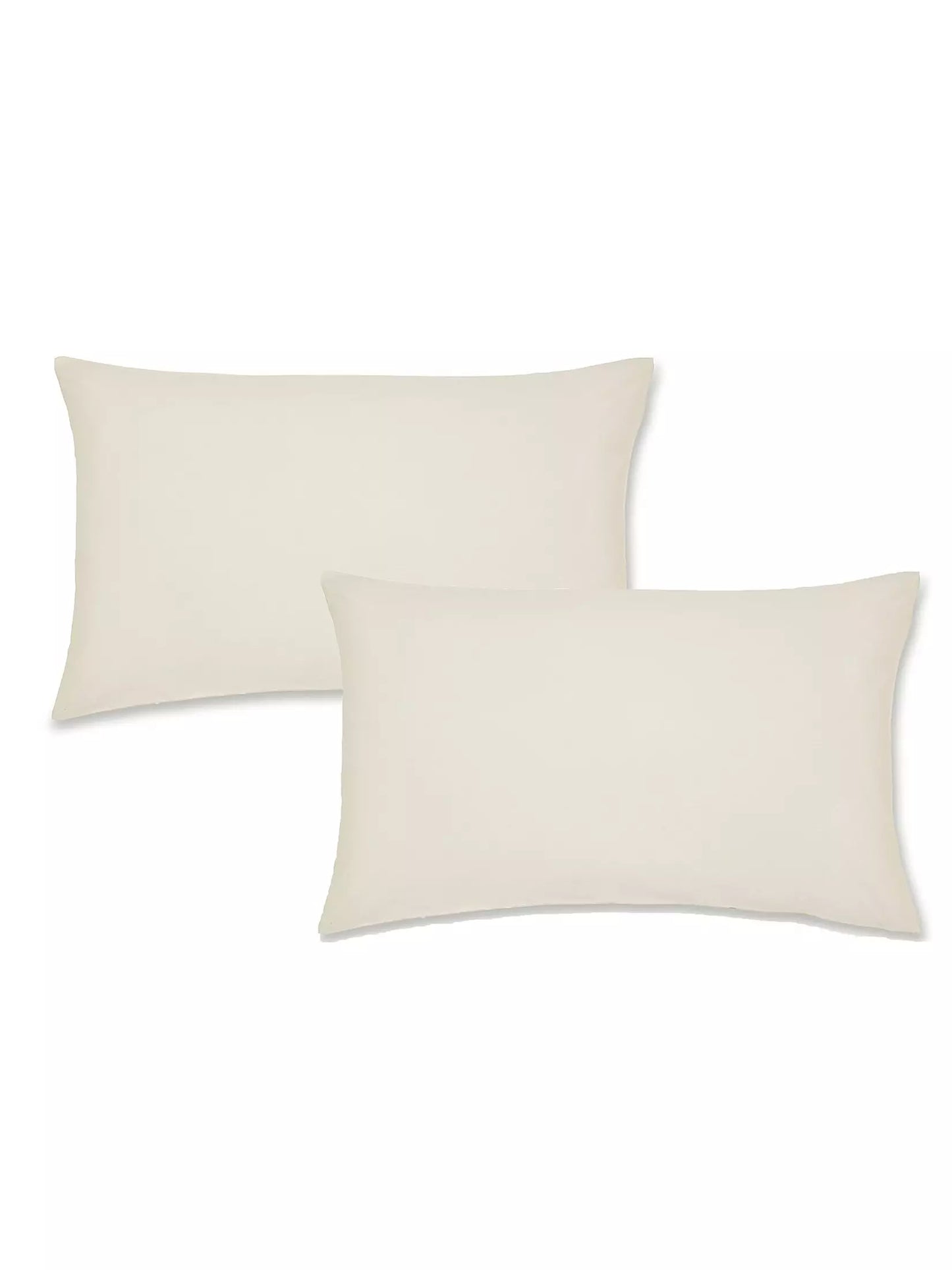 Catherine Lansfield Easy Iron Percale Standard Pillowcase Pair