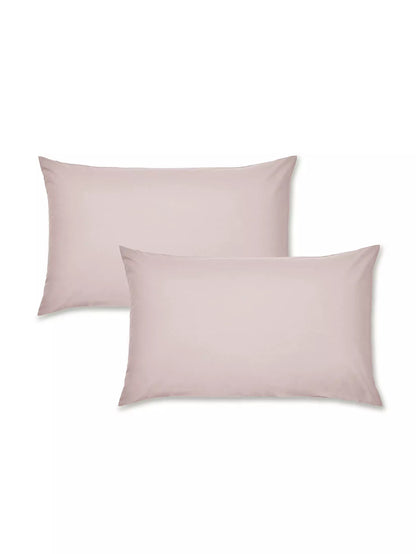 Catherine Lansfield Easy Iron Percale Standard Pillowcase Pair