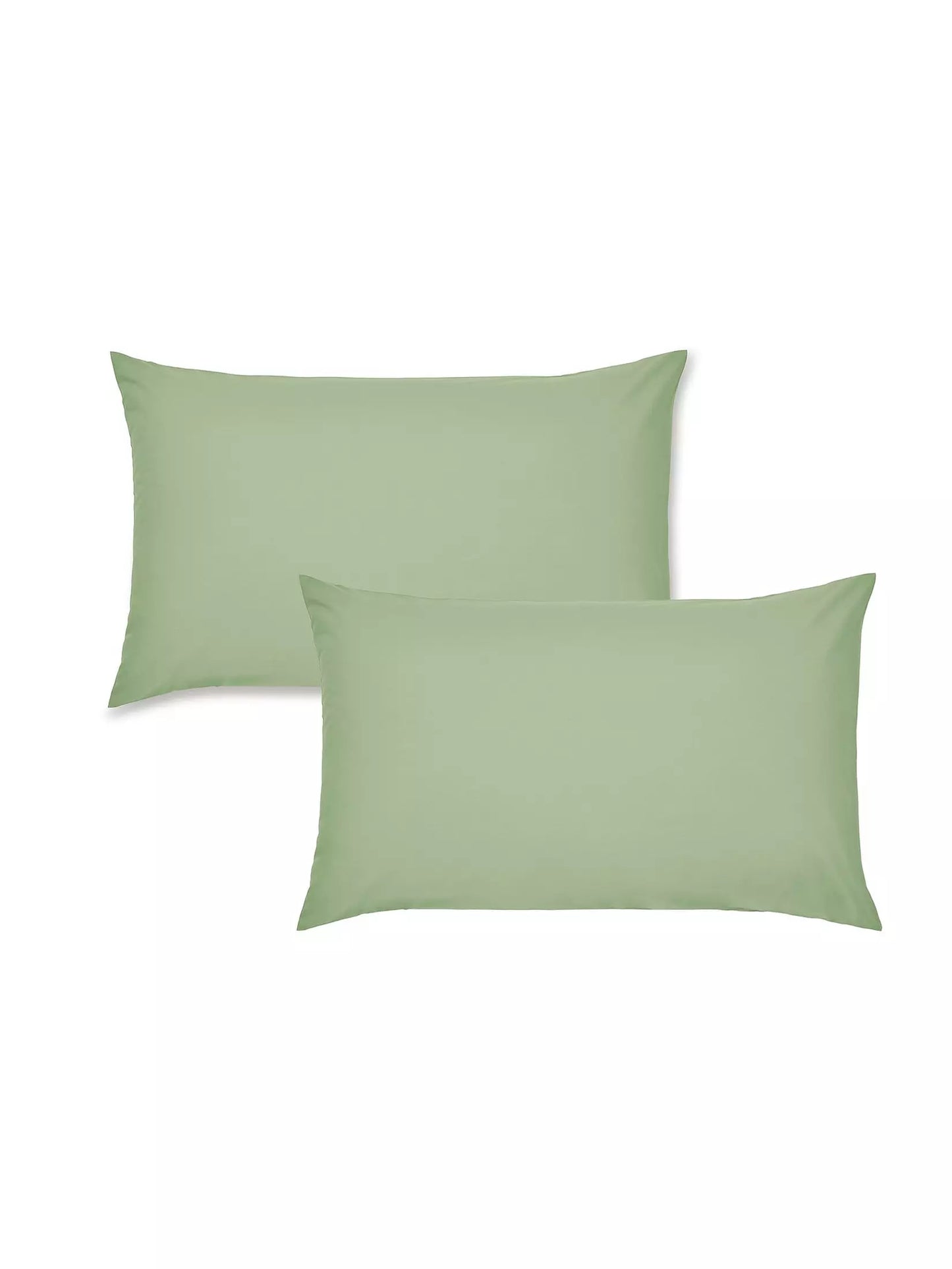 Catherine Lansfield Easy Iron Percale Standard Pillowcase Pair