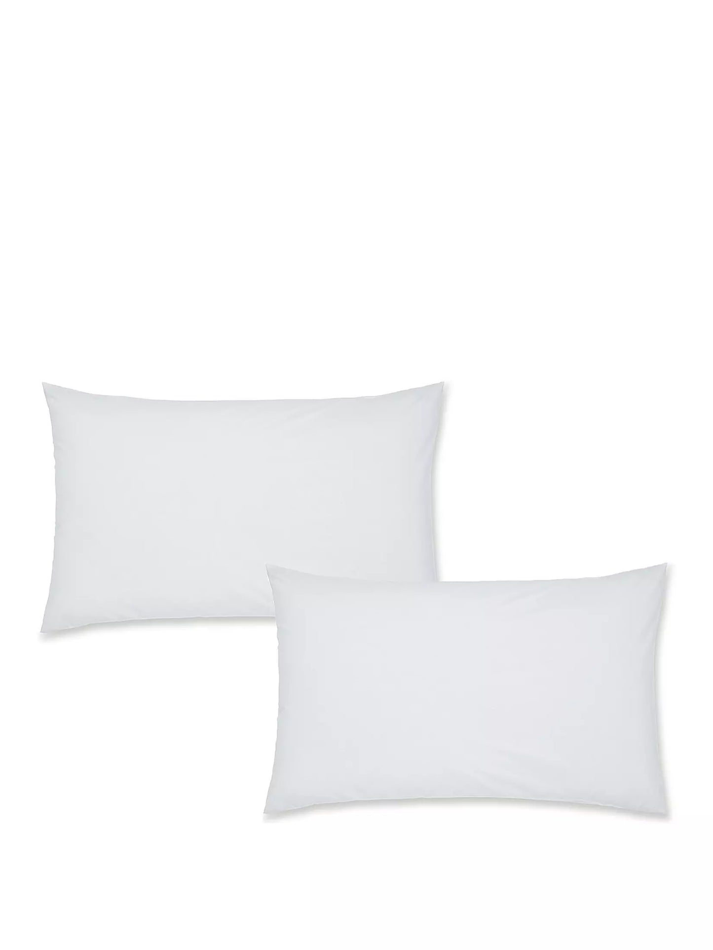 Catherine Lansfield Easy Iron Percale Standard Pillowcase Pair