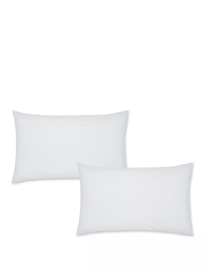 Catherine Lansfield Easy Iron Percale Standard Pillowcase Pair