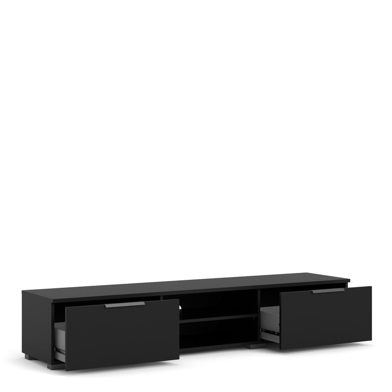 Match TV Unit 2 Drawers 2 Shelf
