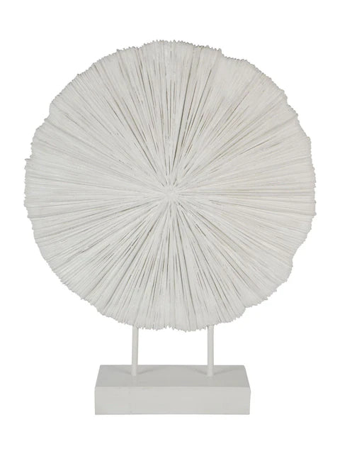 Orbis Textured Sculpture on Stand