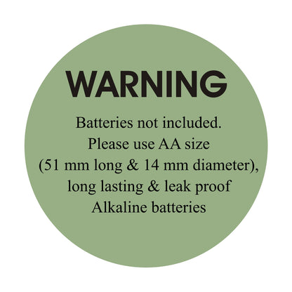 Black and Chrome Table Clock