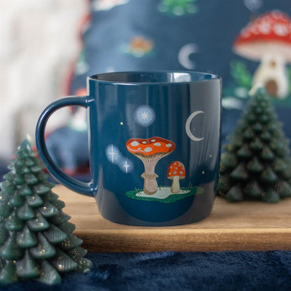 Gnome Sweet Gnome Mushroom Mug