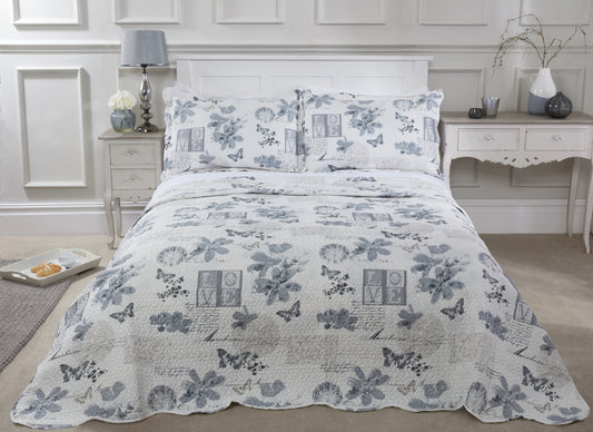 Wordsworth - Quilted Patchwork Bedspread Set