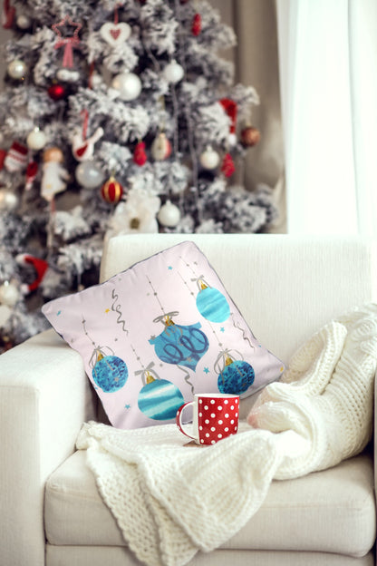 Bauble Print - Cushion Cover