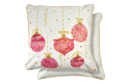 Bauble Print - Cushion Cover