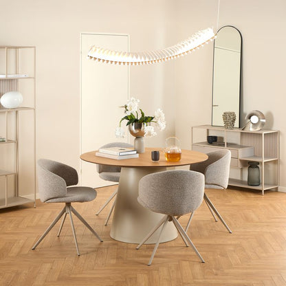 Seaford Grey Storage Unit with 2 Drawers and 3 Shelves