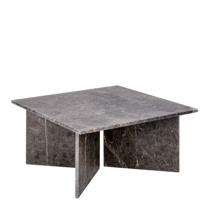 Vega Coffee Table with Marron Marble Top