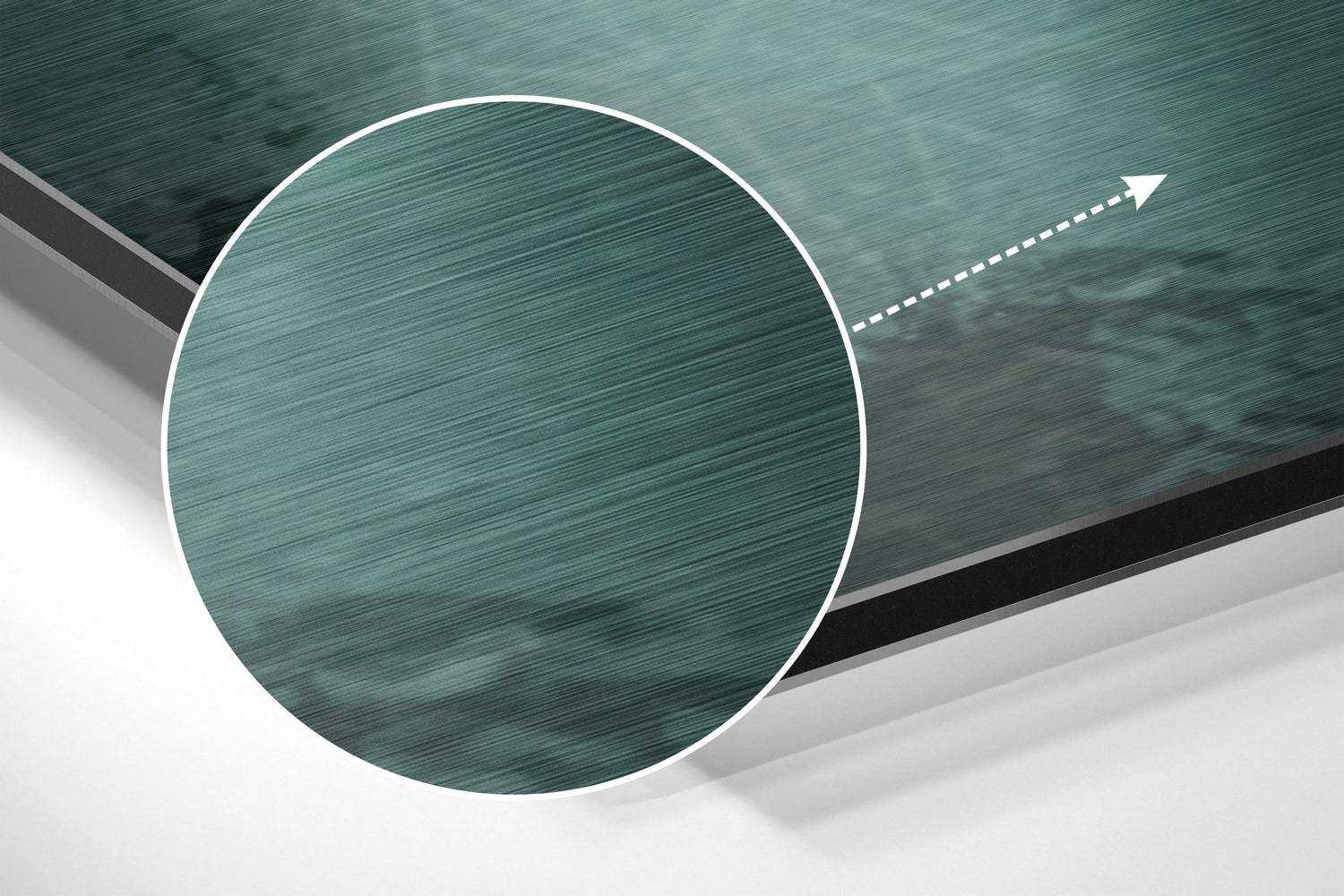 Brushed Aluminium Dibond Wall Art