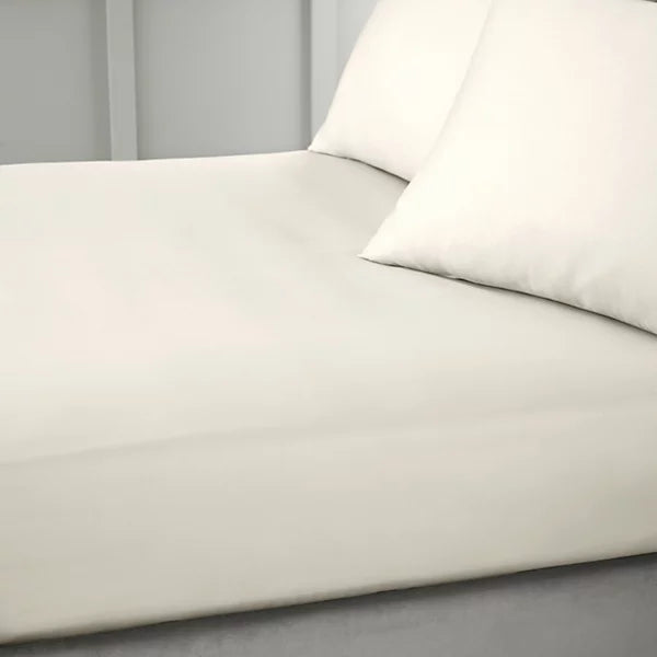 Bianca 400 Thread Count Cotton Sateen Double Fitted Sheet