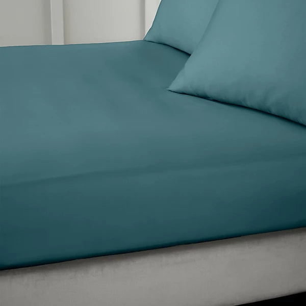 Bianca 400 Thread Count Cotton Sateen Single Fitted Sheet