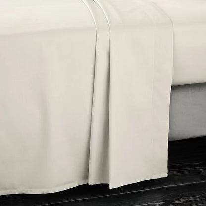 Bianca 400 Thread Count Cotton Sateen Double Flat Sheet